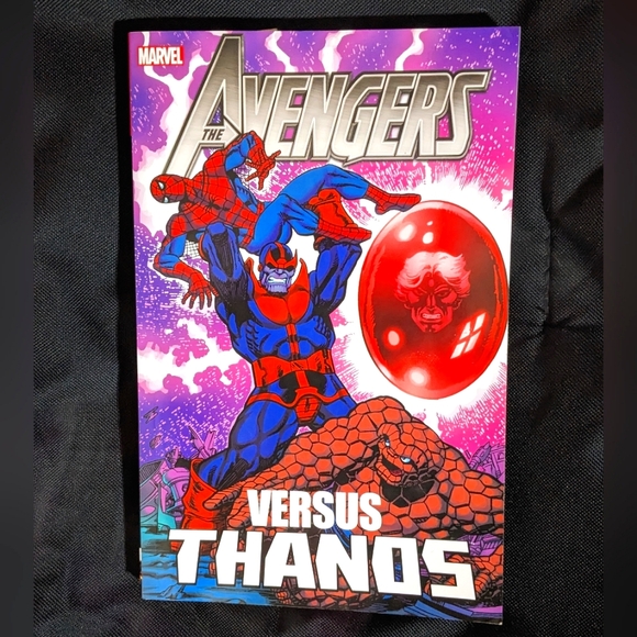 Marvel | The Avengers Vs Thanos | Trade Paperback 🔥 Comic Book | NM - Picture 1 of 5